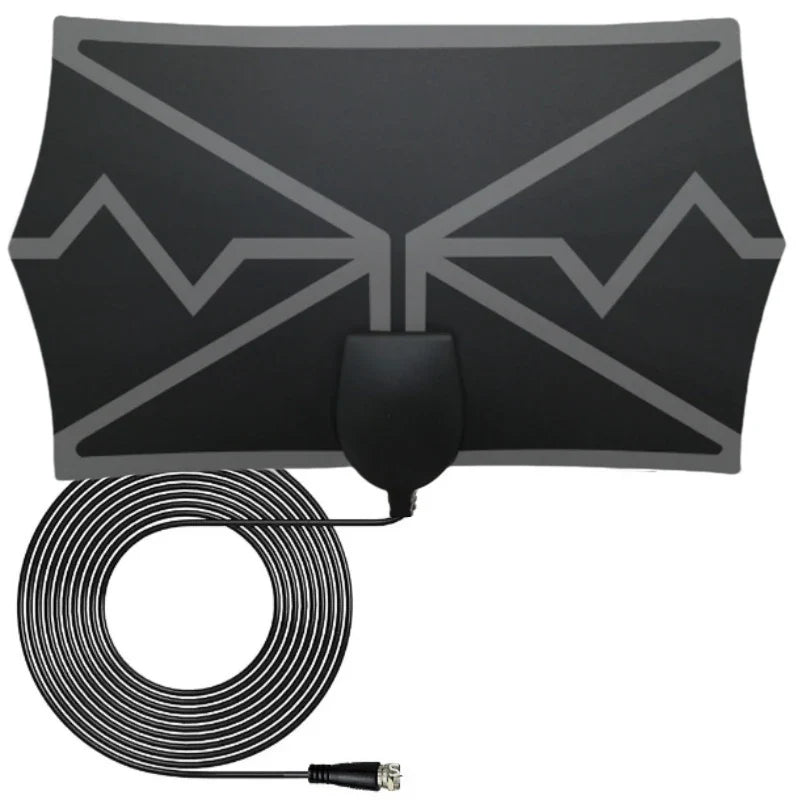 4K 25dB Smart TV Antenna for Motorhomes & Camping, DVB-T2 1080P Aerial with Amplifier