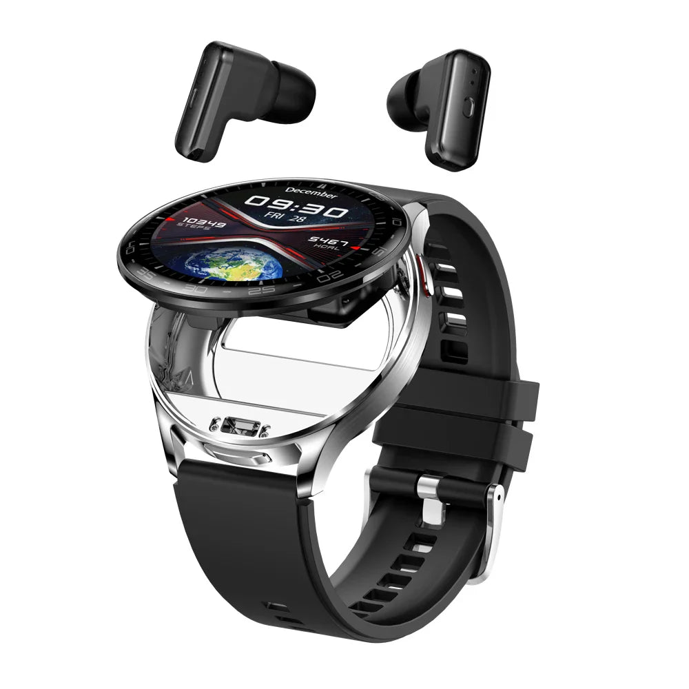 2-in-1 TWS Headset Smartwatch