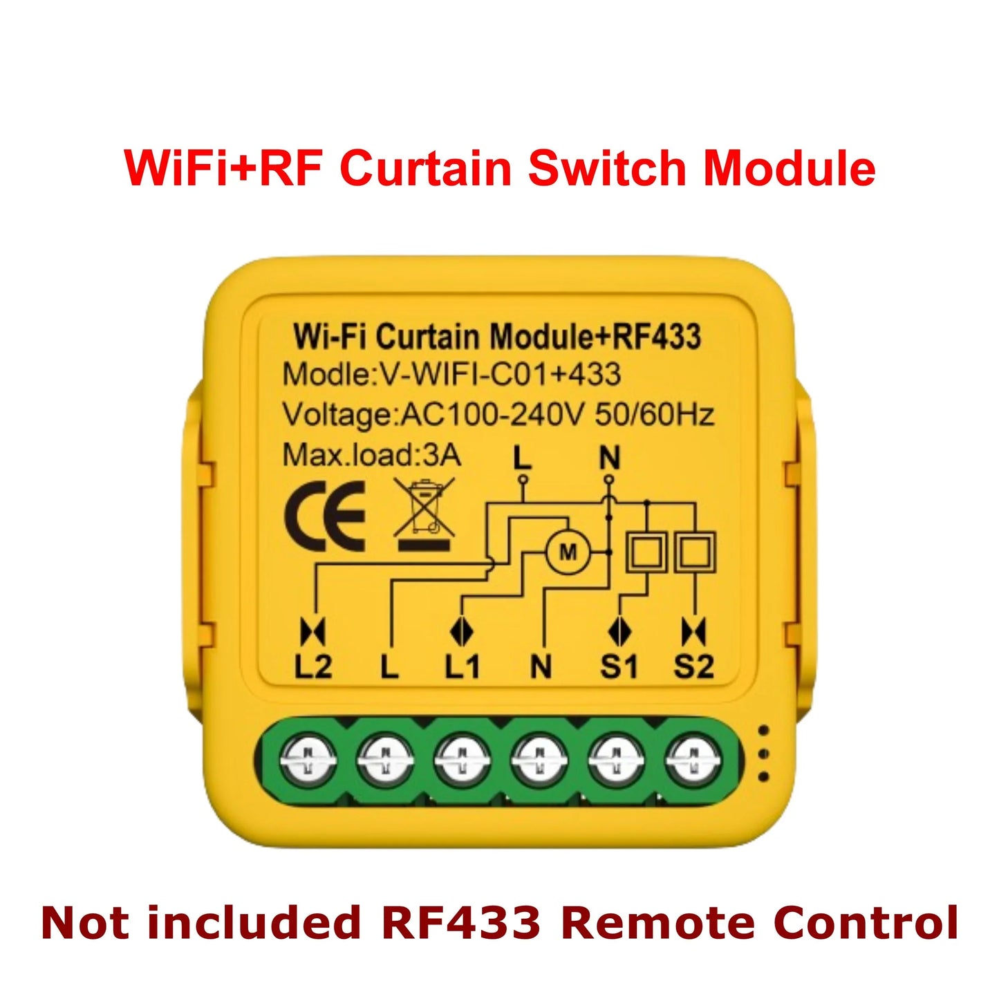 Smart Curtain Switch Module