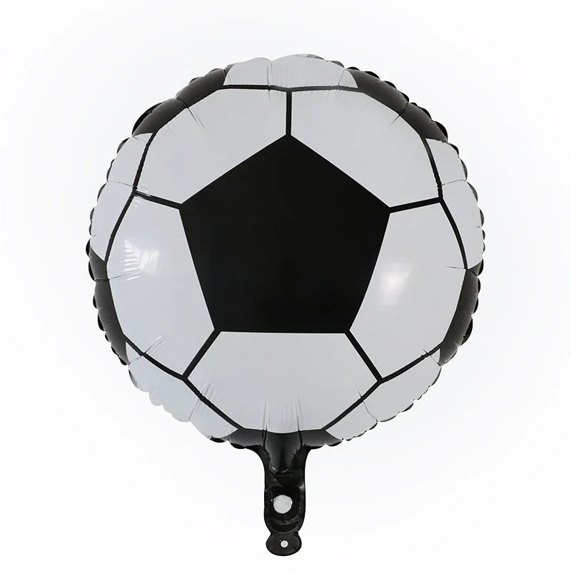 18-Inch Football Foil Balloons - Perfect Birthday Party Decorations