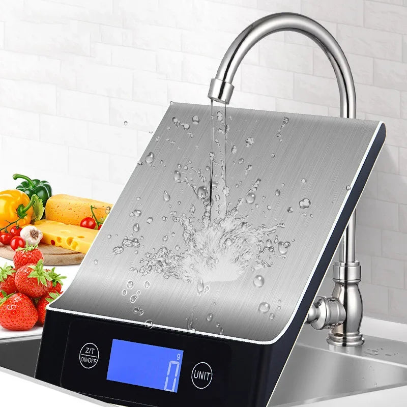 Digital Kitchen Scale, 15Kg/1g, LED Display
