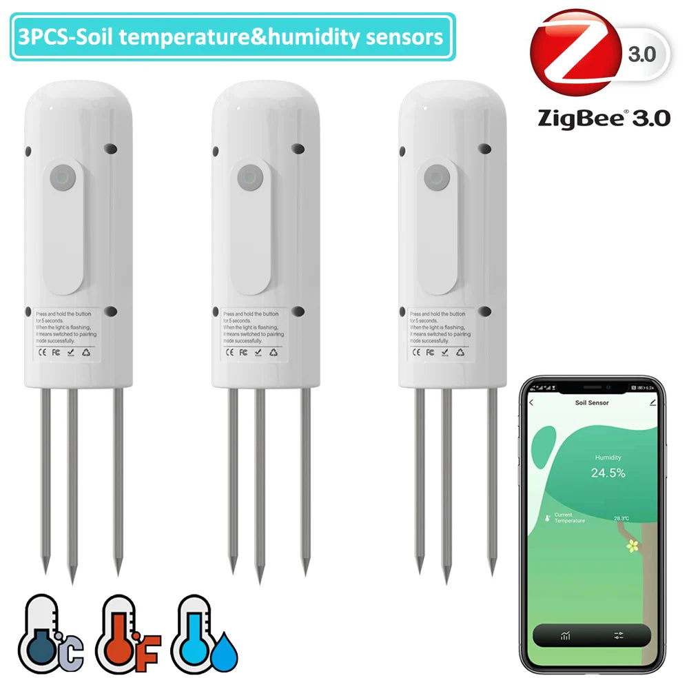 ZIGBEE WIFI Garden Watering Timer with Smart Sprinkler System - TUYA Compatible
