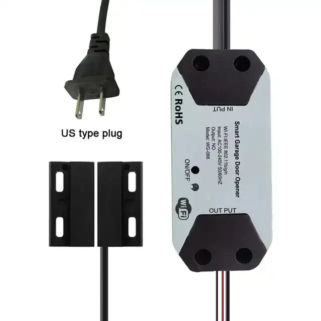 Tuya WIFI Smart Garage Door Controller - Alexa & Google Compatible
