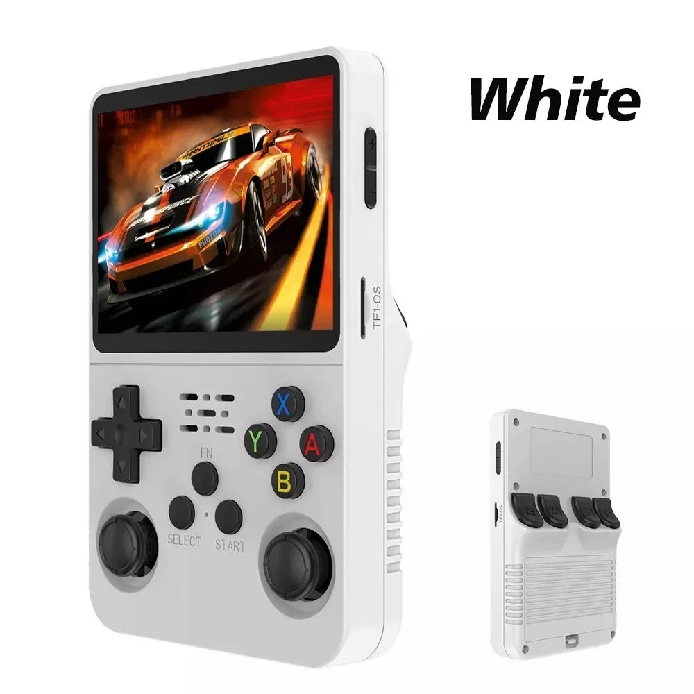 R36S Retro Handheld Video Game Console - 3.5" IPS Screen, 128GB Storage
