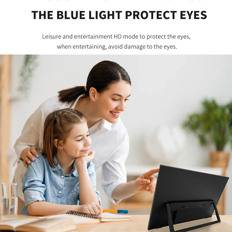14.1 Inch Touch Screen Portable Gaming Monitor 100% sRGB, 400cd/m², HDR10