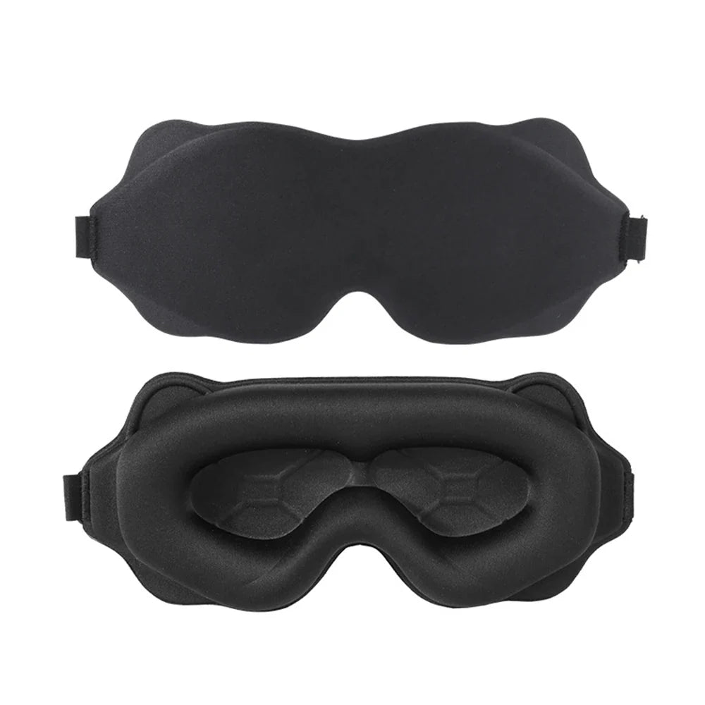 3D Sleeping Mask - Light Blocking, Soft Eye Mask for Travel & Sleep