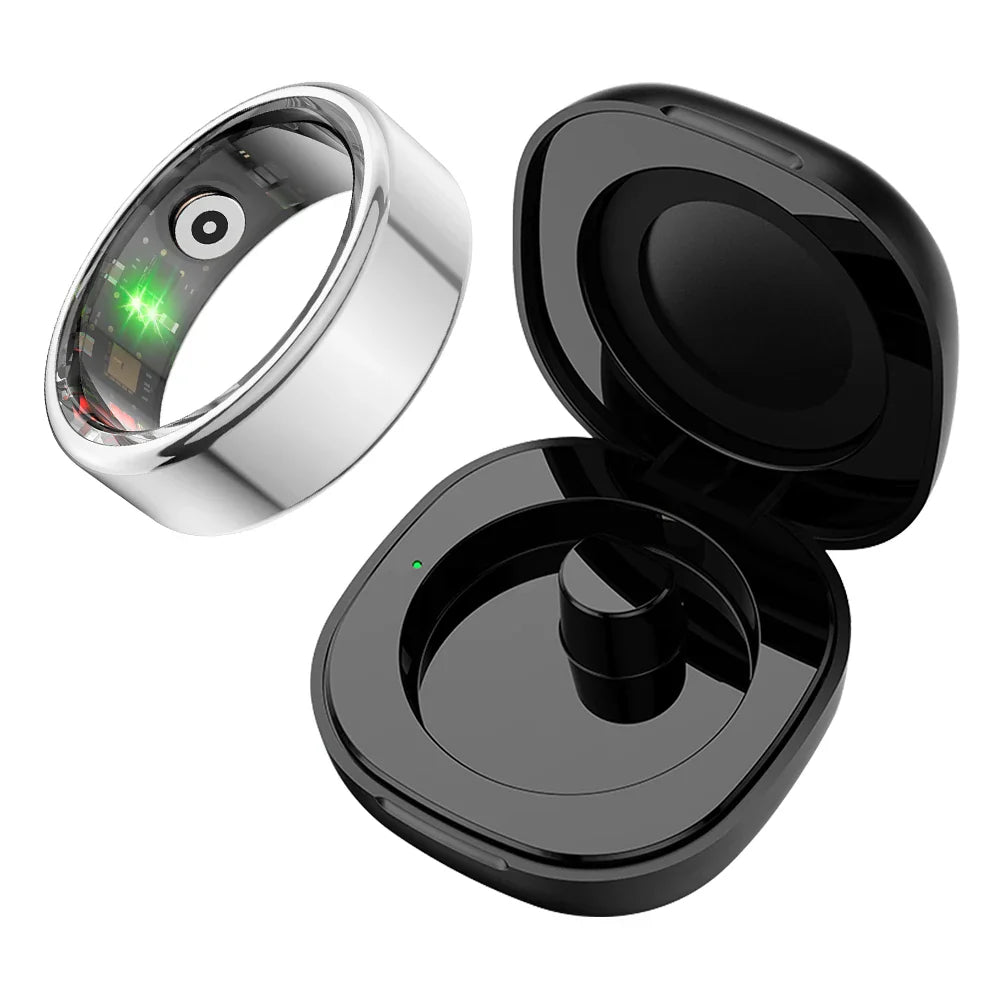 2024 COLMI R02 Smart Ring - 39 Days Battery, Health Monitor, 5ATM Waterproof