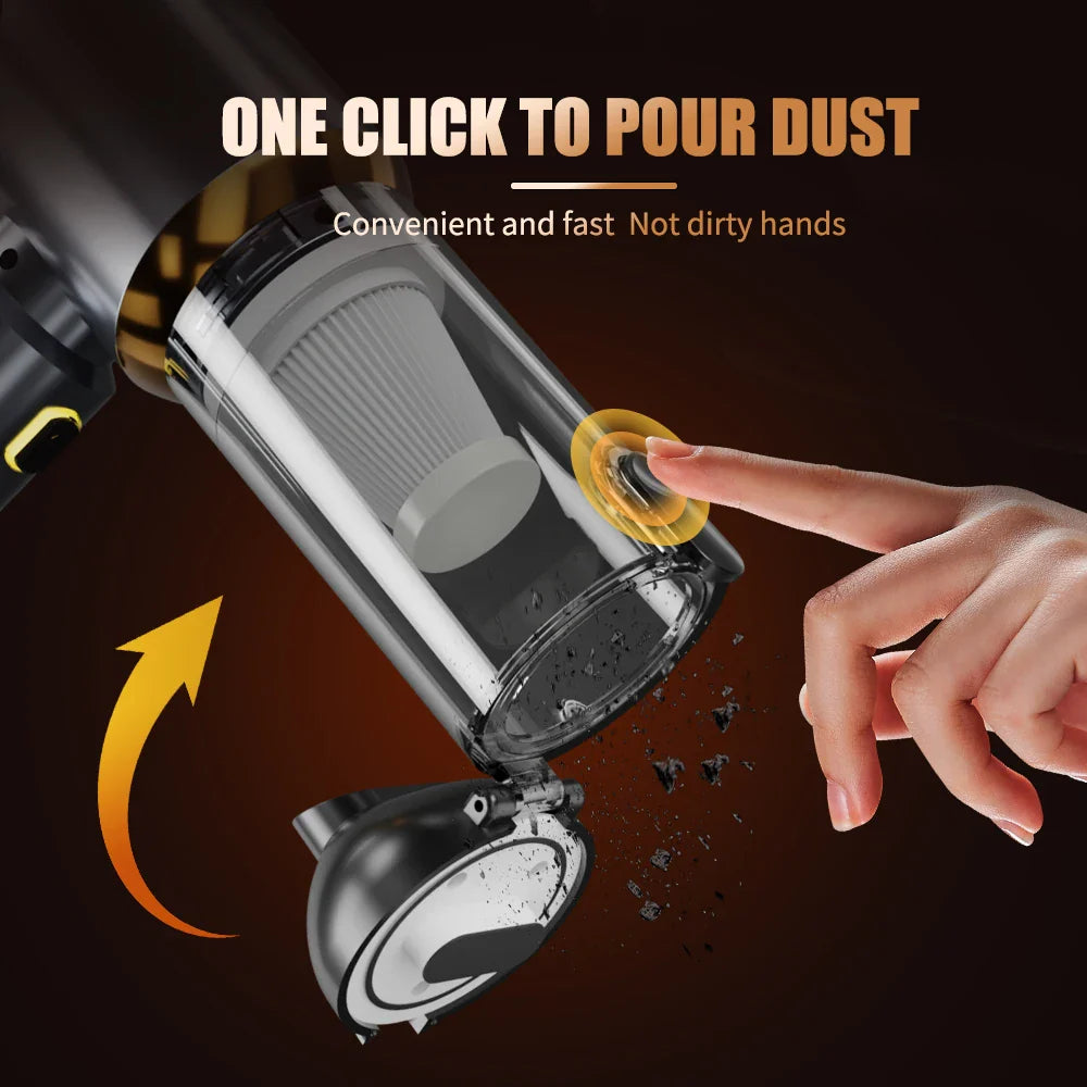 CENRR 998000PA Car Vacuum Cleaner - Cordless, Powerful, and Portable