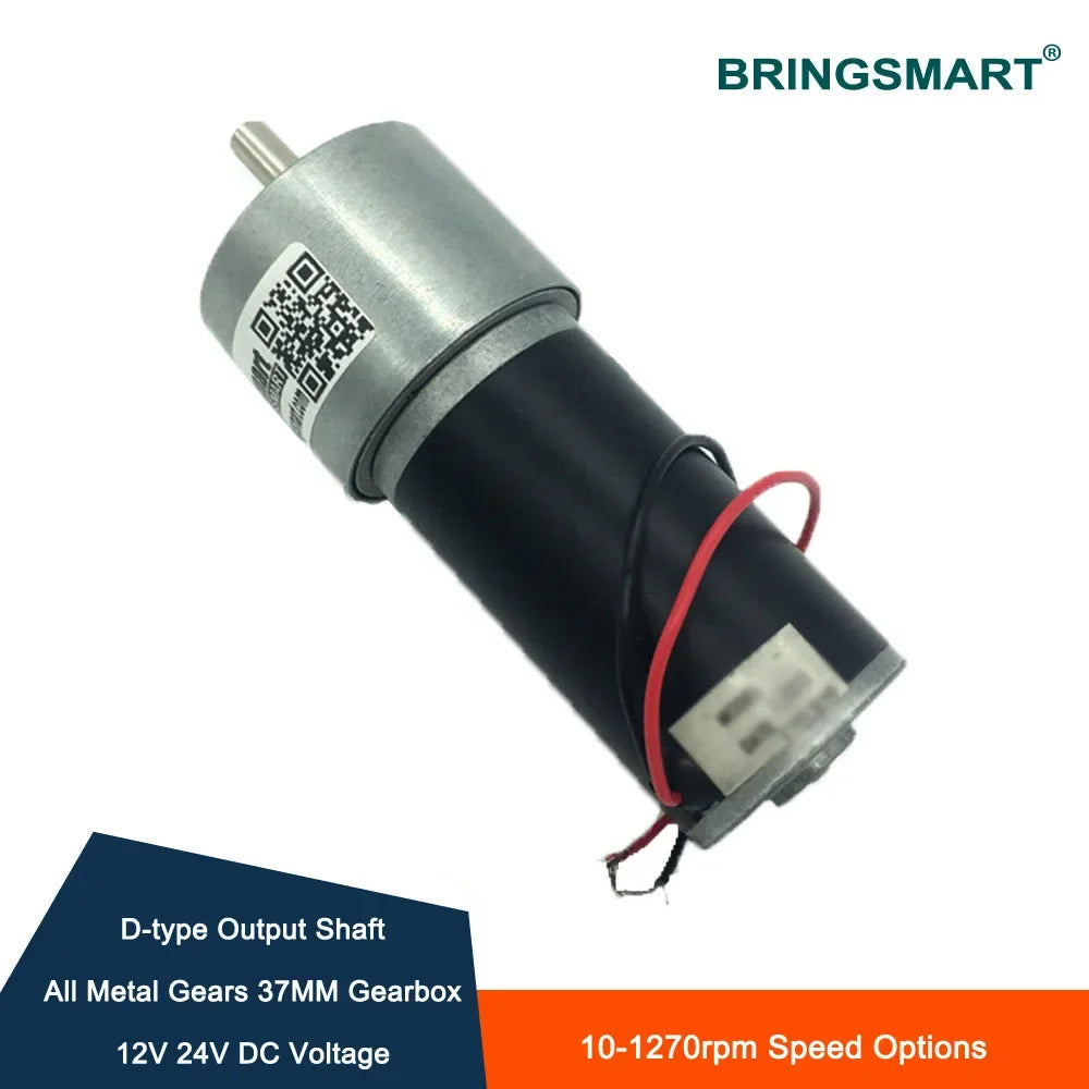 High Torque 37GB31Y 12V 24V DC Gear Motor - Customizable & Efficient