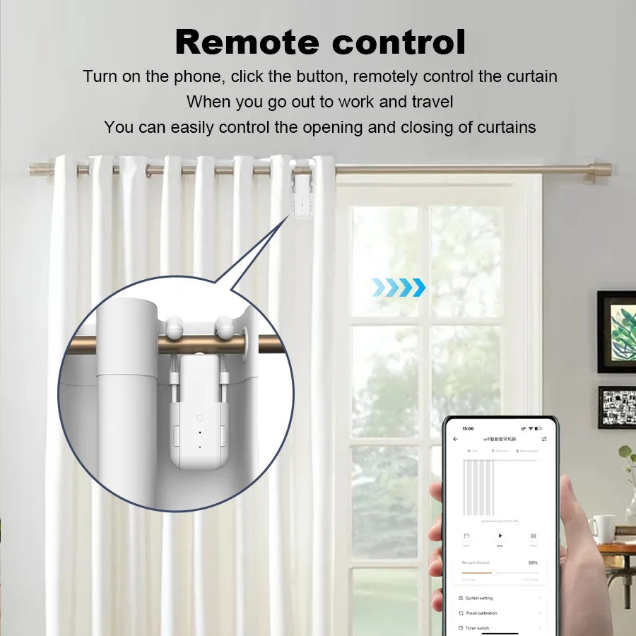 Tuya Smart Curtain Robot