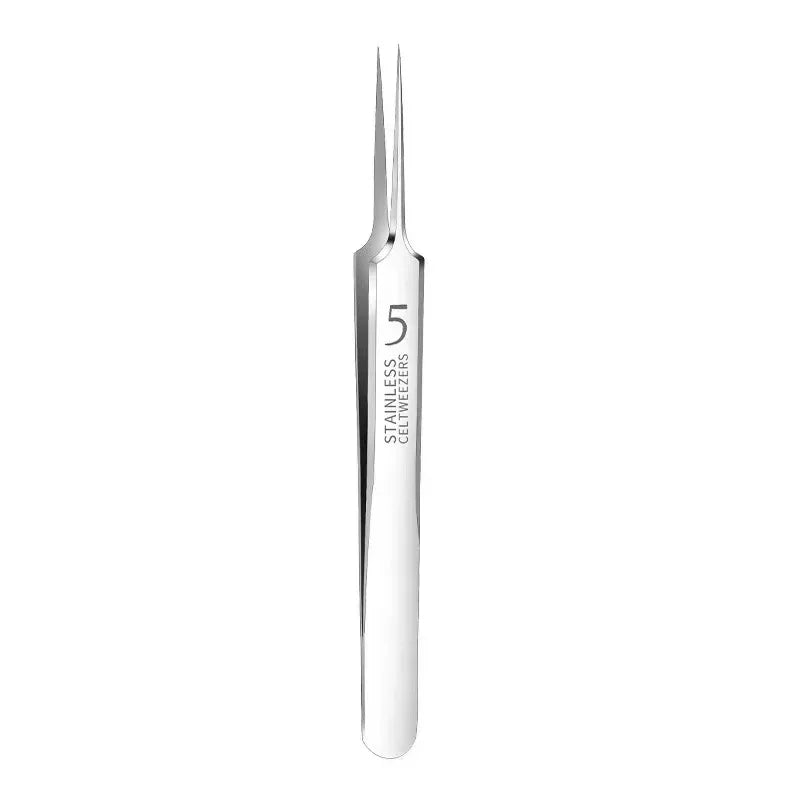 Extra Fine No. 5 Blackhead Tweezers - Precision Acne Removal Tool