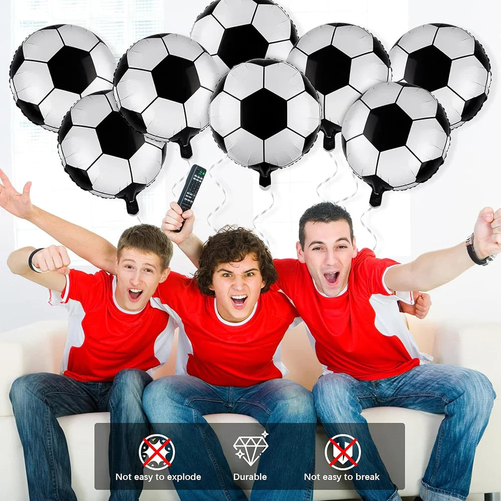18-Inch Soccer Balloons - Perfect for Sports Themed Parties