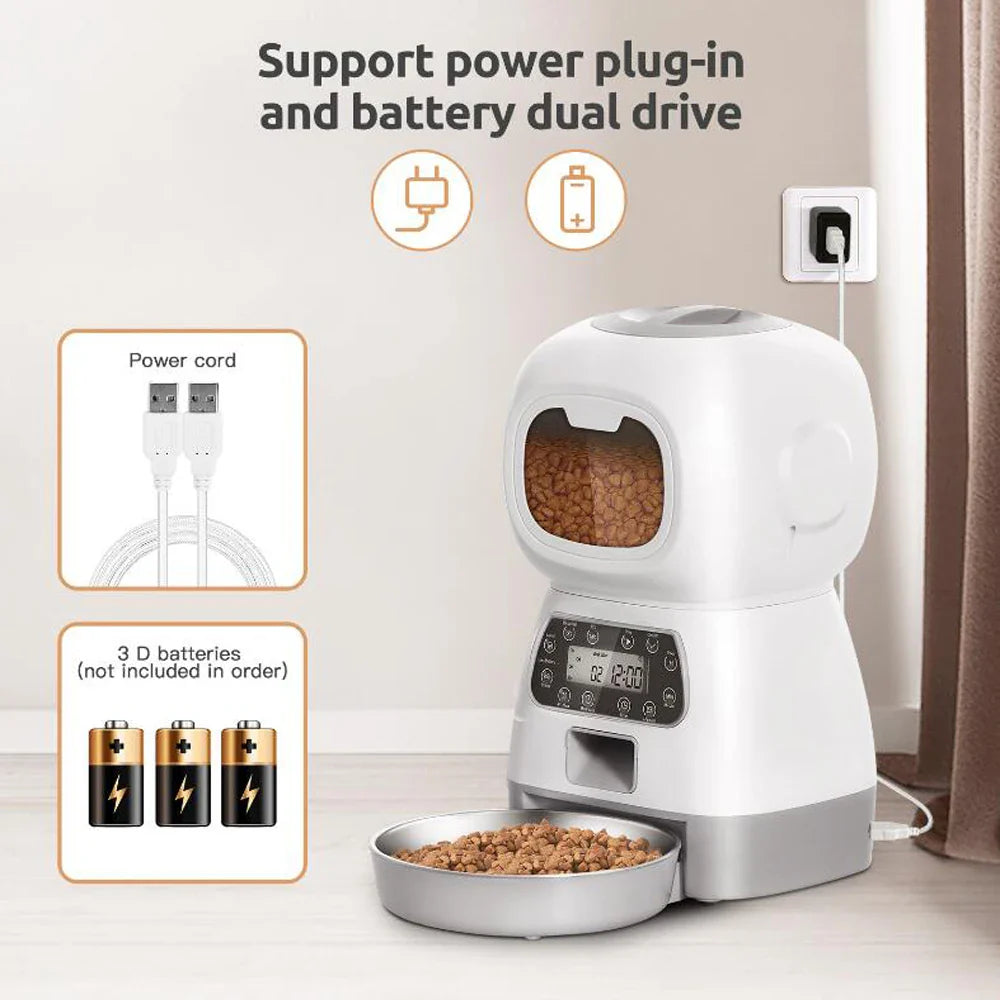 WiFi Smart Pet Feeder 3.5L