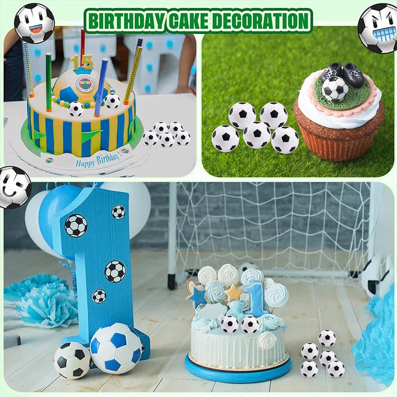 Mini Sports Balls Party Favors - Stress Relief Foam Toys for Kids