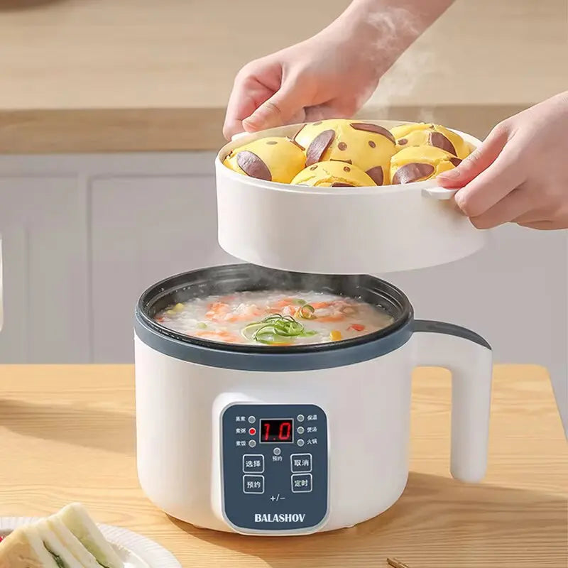 Electric Rice Cooker 220V Multi-Cooker - Non-Stick, Smart, Eco-Friendly