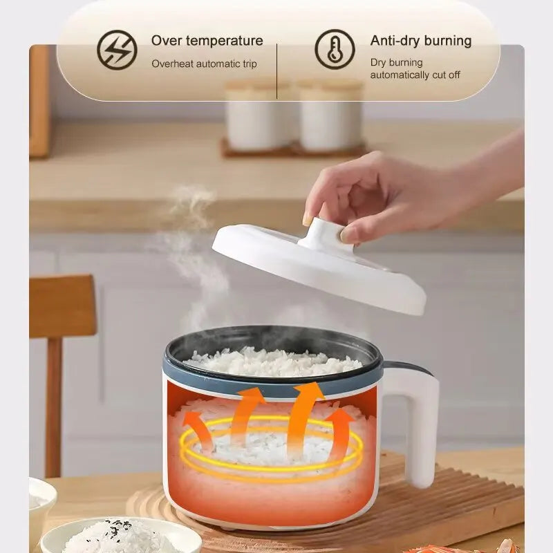 Electric Rice Cooker 220V Multi-Cooker - Non-Stick, Smart, Eco-Friendly