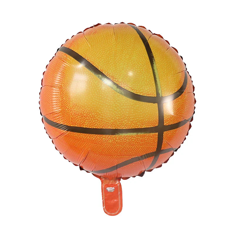 18-Inch Football Foil Balloons - Perfect Birthday Party Decorations