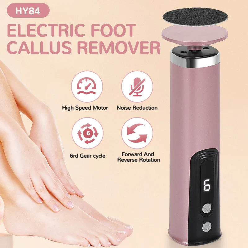 2-in-1 Electric Foot and Hand Care Tool - Polish, Smooth & Shine