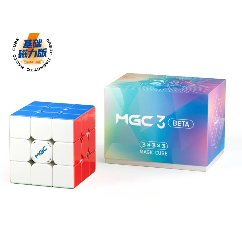 YJ MGC Beta 3x3 Magnetic Cube - Professional Speed Puzzle Toy