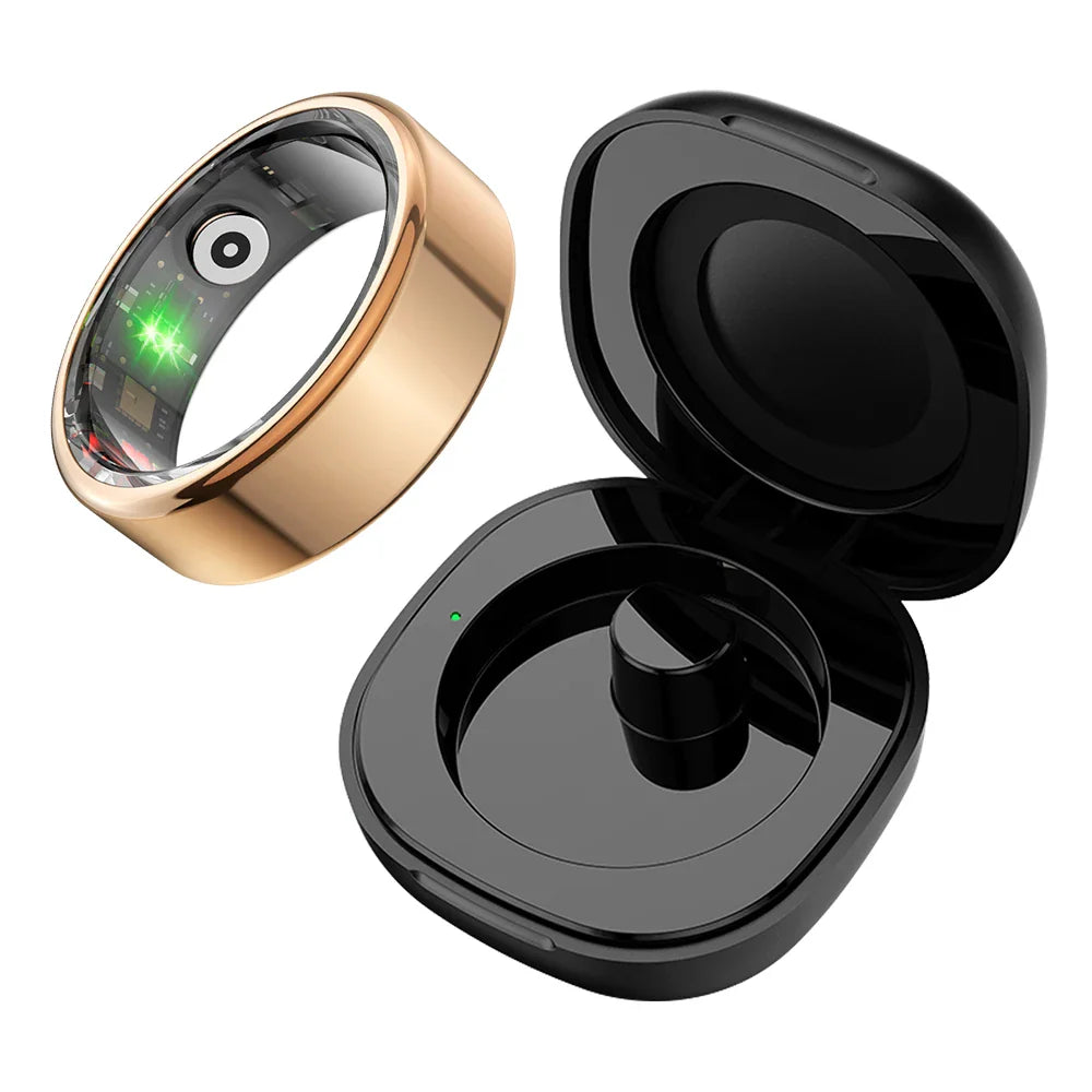 2024 COLMI R02 Smart Ring - 39 Days Battery, Health Monitor, 5ATM Waterproof
