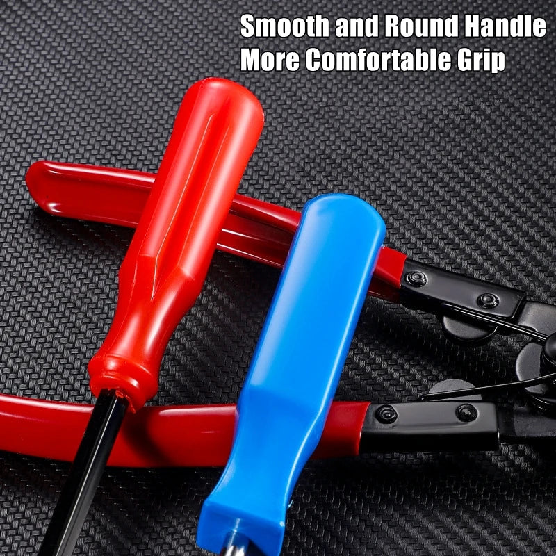 Auto Clip Pliers Car Fastener Trim Rivet Removal Tool Kit for Door Panel & Upholstery