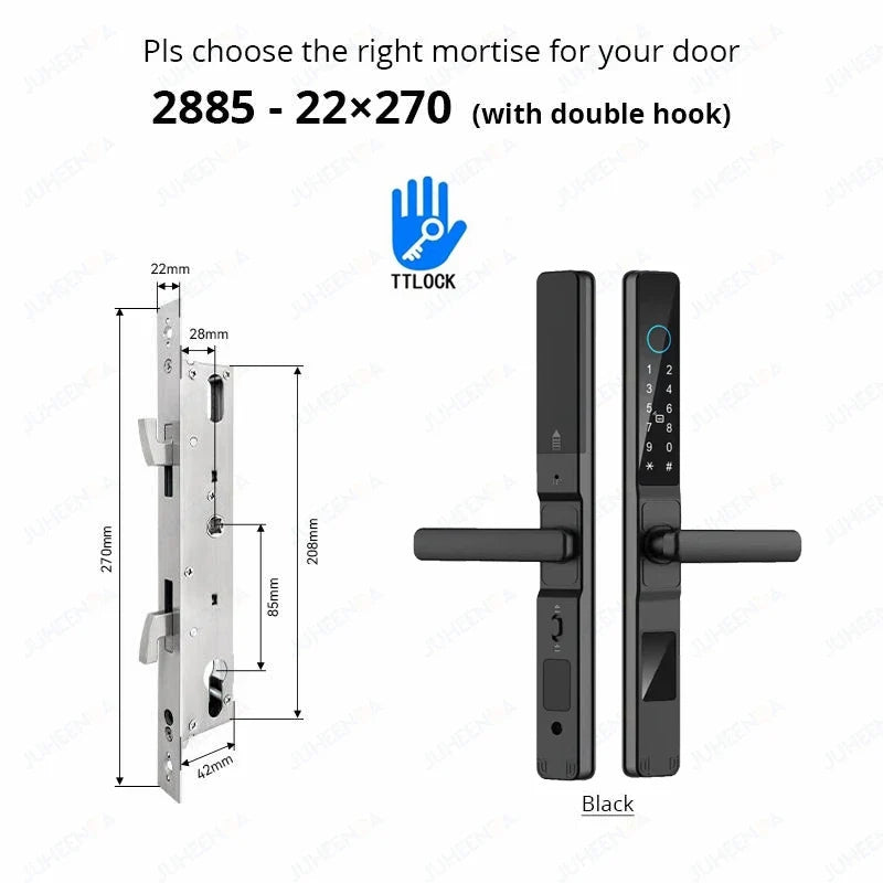 Waterproof Smart Lock with TTLock App