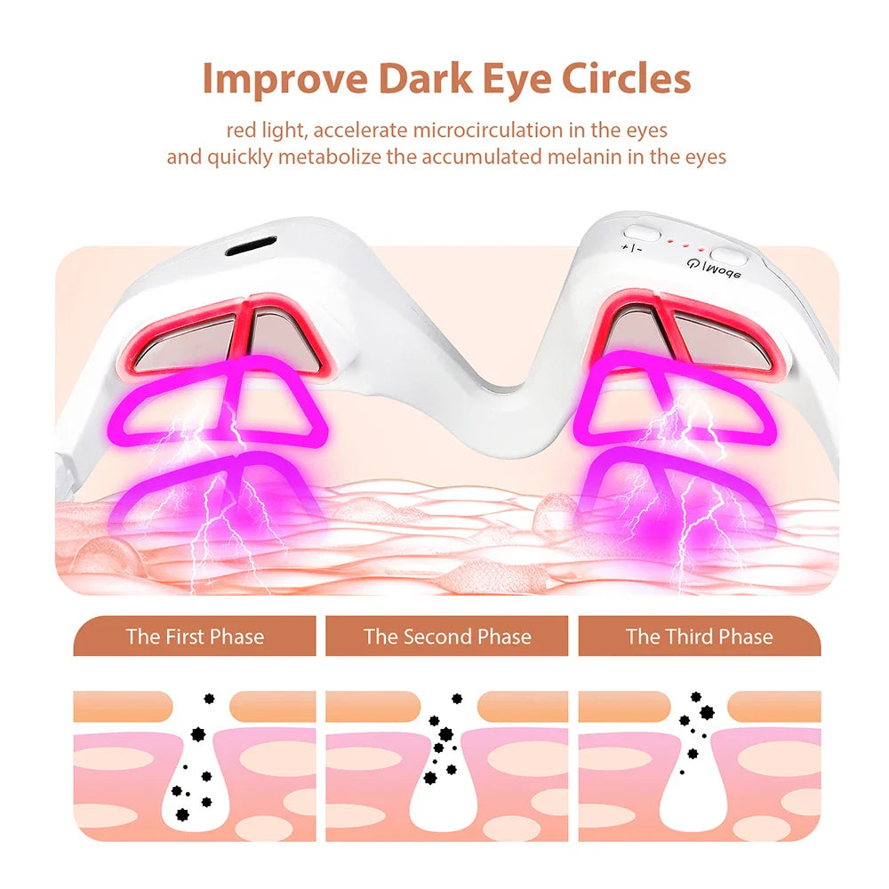 3D Eye Massager for Fatigue Relief & Dark Circles