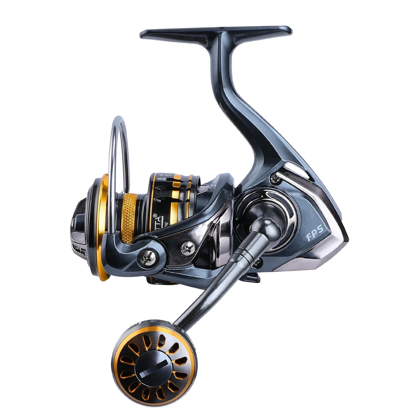 BEARKING Saltwater Spinning Fishing Reel 1000-6000 9+1BB 5.2:1 Max Drag 12KG Waterproof