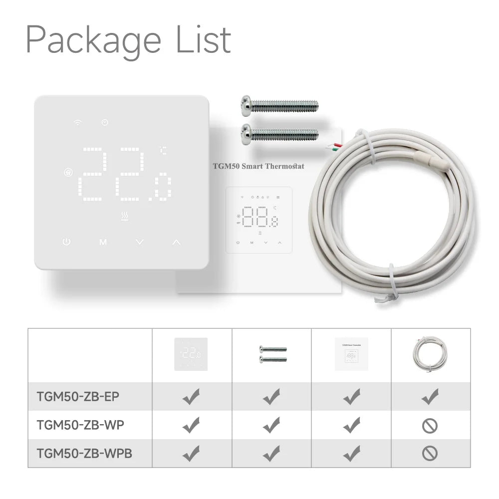 Zigbee Thermostat Tuya WiFi Controller