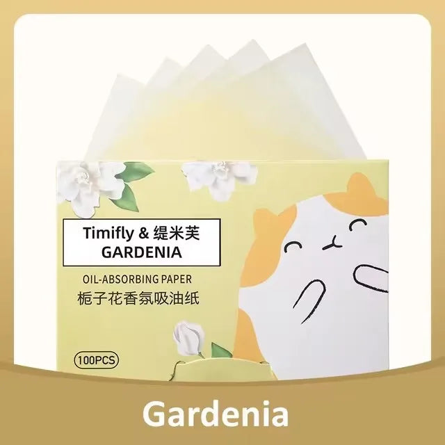 Face Oil Absorbing Paper - 100 Sheets for Oil Control & Cleansing
