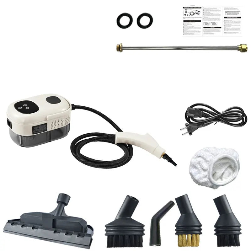 2500W High-Pressure Intelligent Steam Cleaner for Home & Car