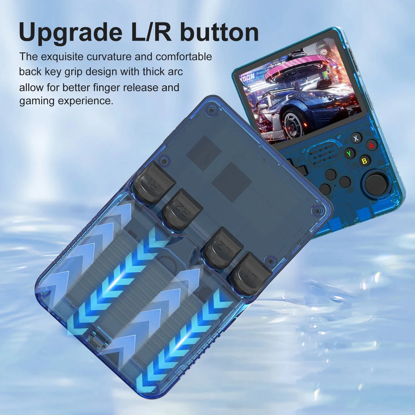 R36S Open Source K36 Handheld Game Console with 16000+ Games and 3.5" IPS Screen