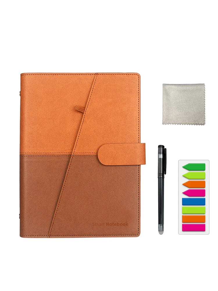 Reusable Notebook with Cloud Storage - Erasable, Waterproof, Smart Diary in A4/A5/A6