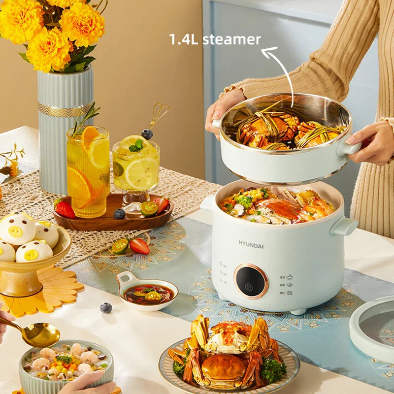 2L Electric Rice Cooker - Multicooker & Food Steamer, 220V