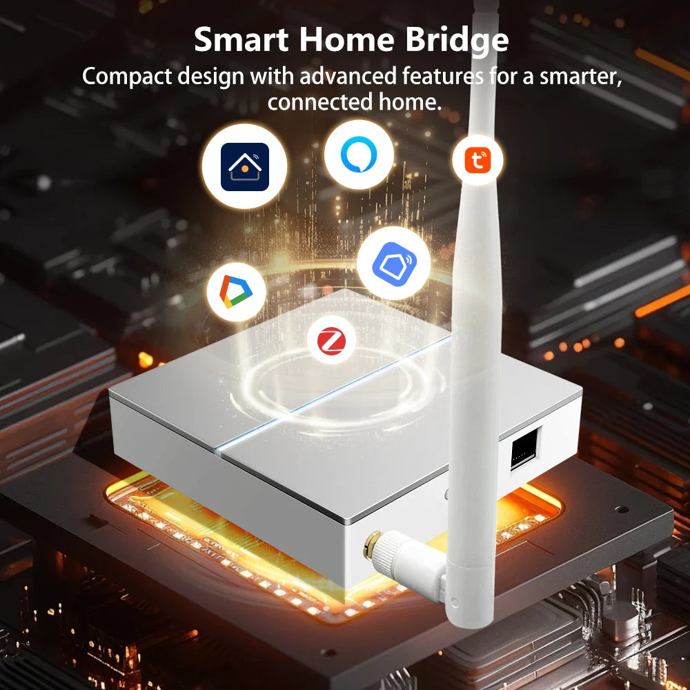 AVATTO ZigBee Gateway Hub - Smart Home Automation with Alexa & Google Home