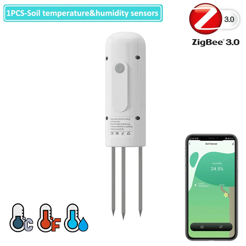 ZIGBEE WIFI Garden Watering Timer with Smart Sprinkler System - TUYA Compatible