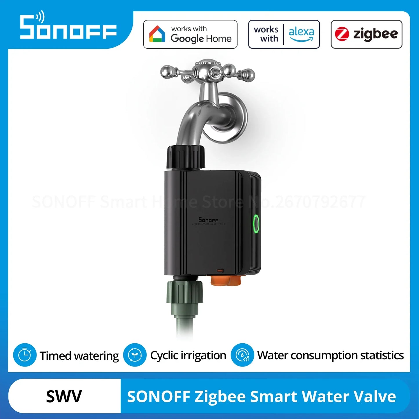 SONOFF Zigbee Smart Water Valve