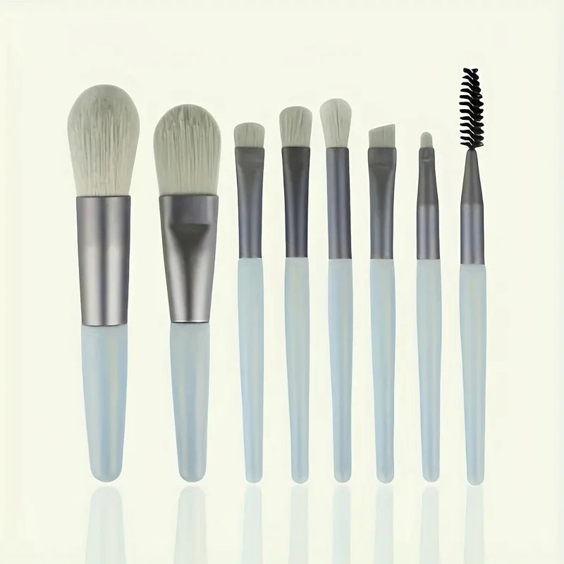 Portable 8/22/34Pcs Makeup Brush Set - Soft, Versatile Beauty Tool Kit