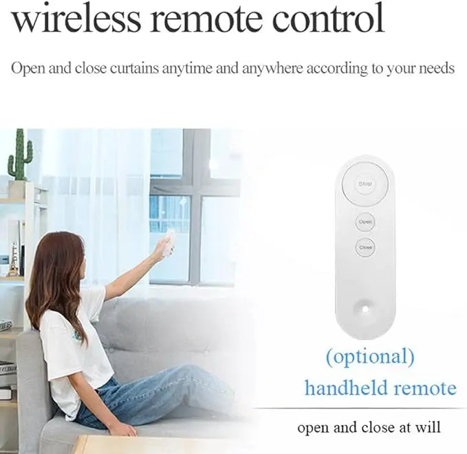 Smart Electric Curtain Robot with Remote