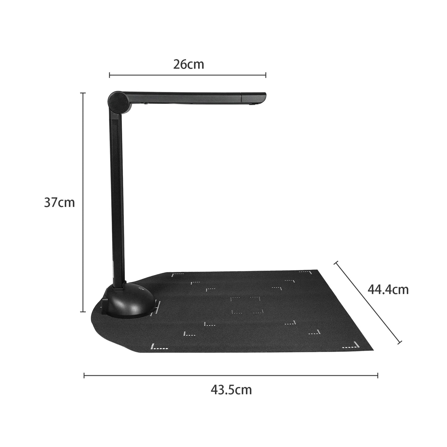 HD Document Camera Book Scanner A3 A4 with LED Light & Multi-Language OCR