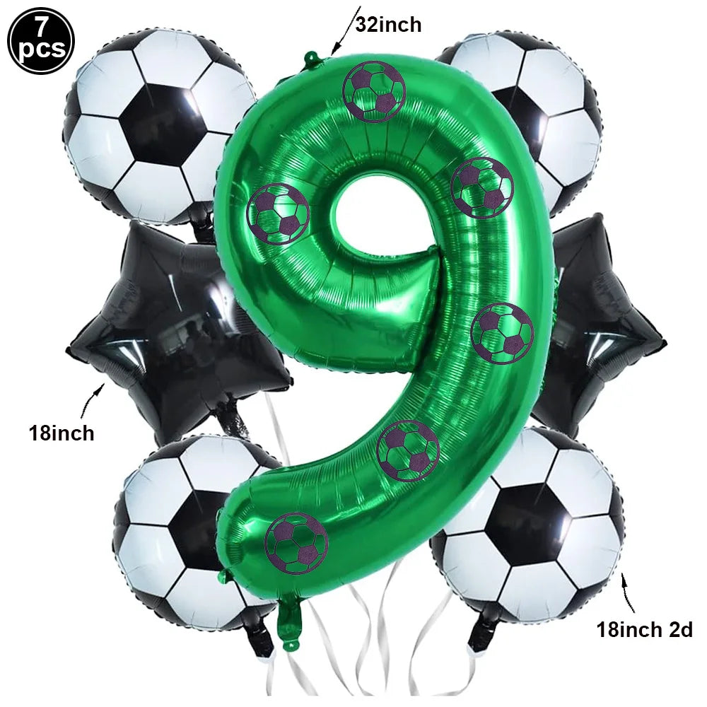 18-Inch Soccer Balloons - Perfect for Sports Themed Parties