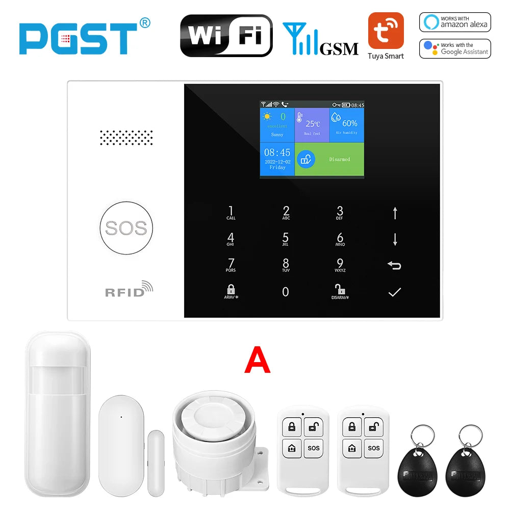 PGST Smart Home Alarm System