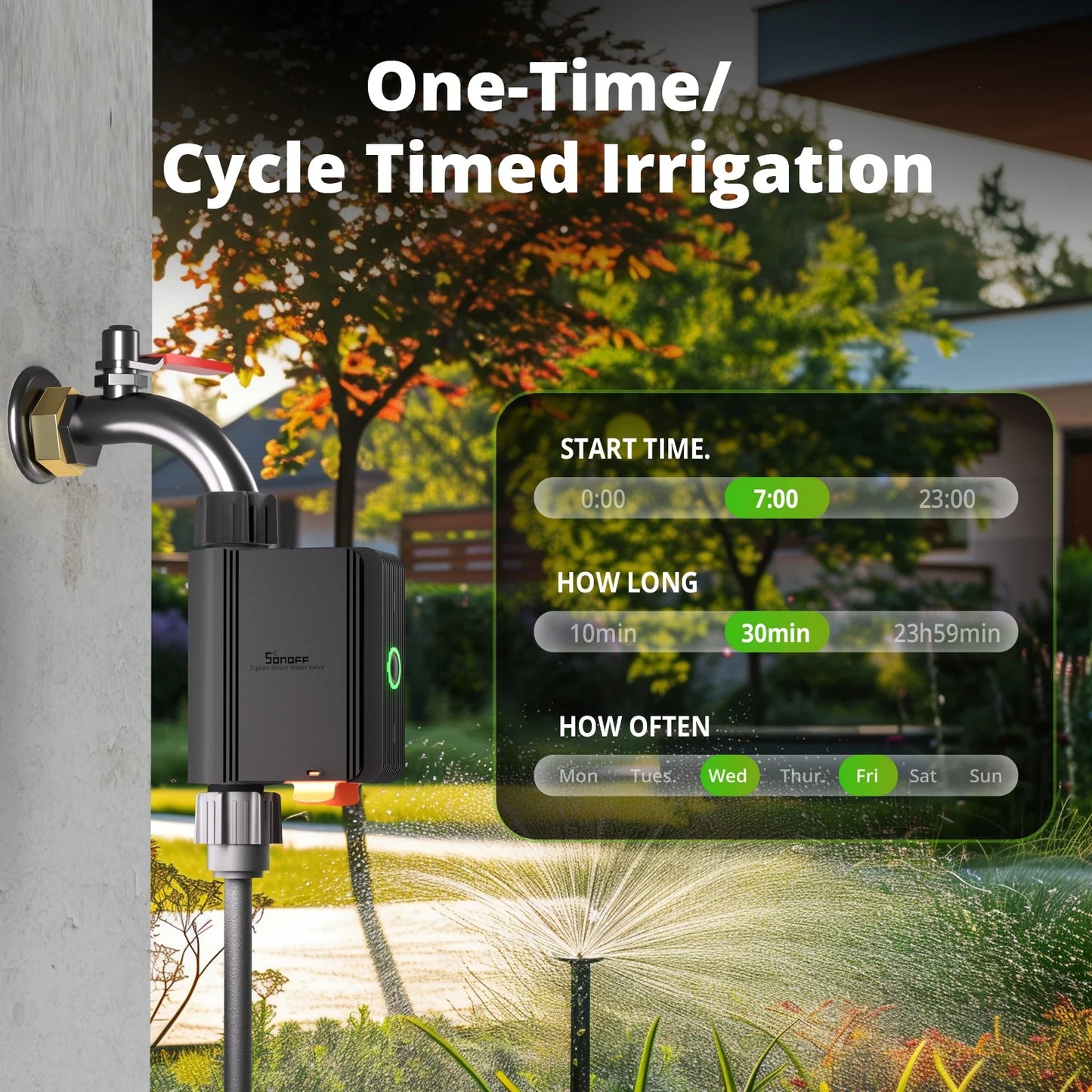 SONOFF Zigbee Smart Water Valve