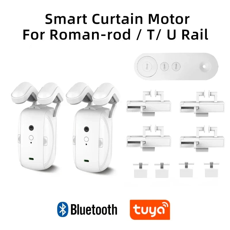 Smart Electric Curtain Motor with Voice Control