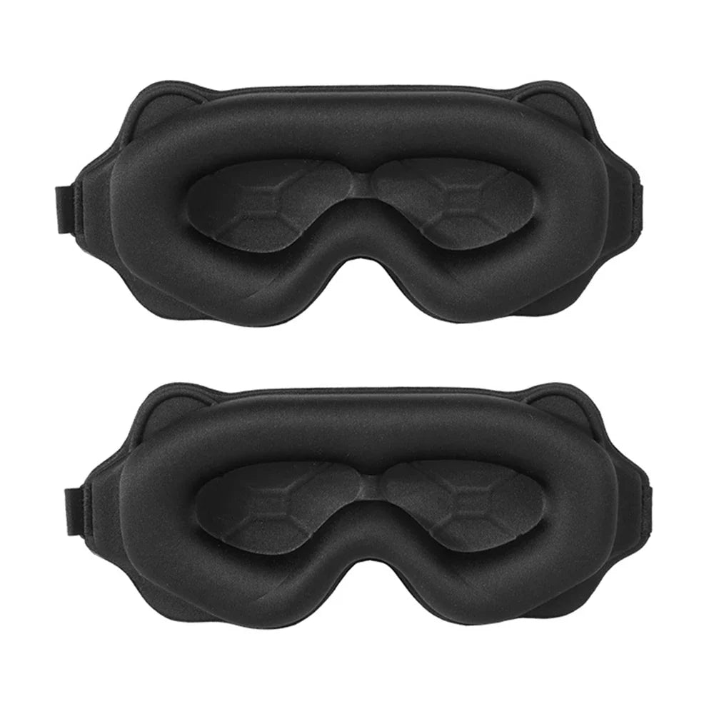 3D Sleeping Mask - Light Blocking, Soft Eye Mask for Travel & Sleep