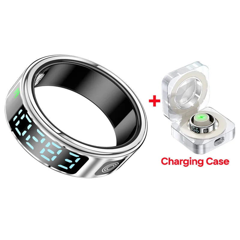 2025 SR08 Smart Ring with LED Display