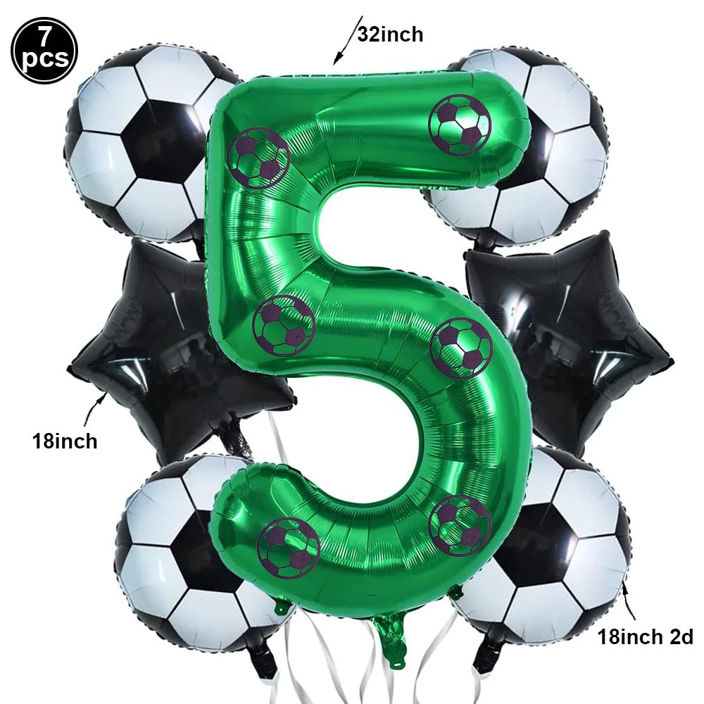 18-Inch Soccer Balloons - Perfect for Sports Themed Parties