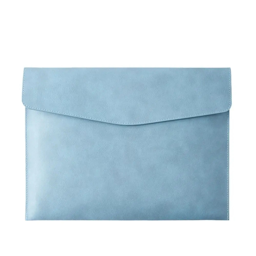 A4 A6 Leather Document Bag - Stylish & Durable Office Briefcase