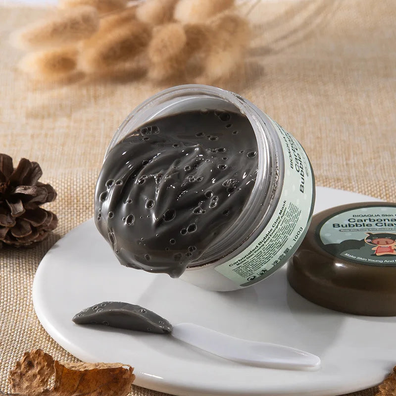 BIOAQUA Collagen Bubble Clay Mask for Deep Cleaning & Oil Control