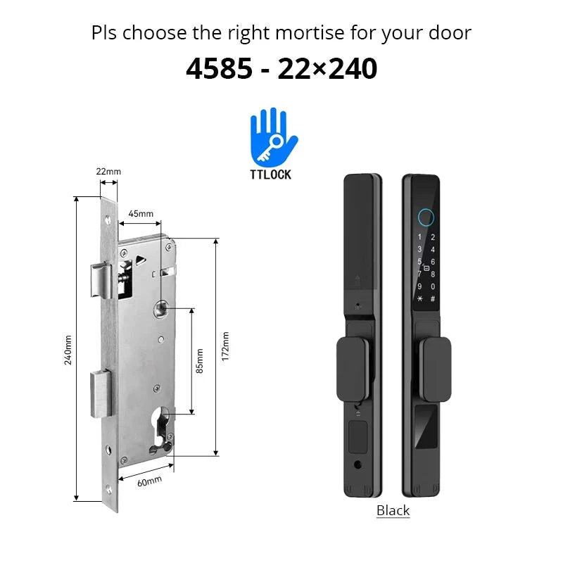 Waterproof Smart Lock with TTLock App